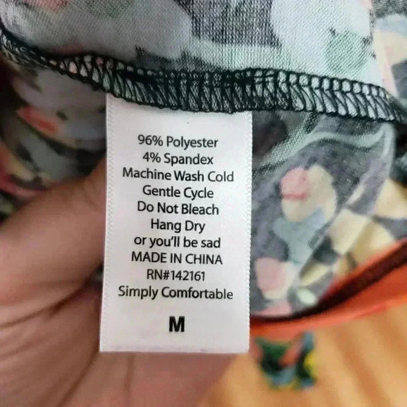 ♥Lularoe floral dress  - Picture 4 of 6